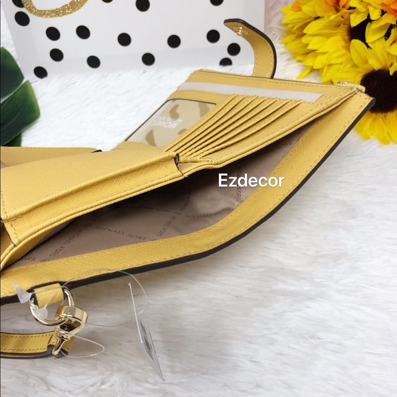 NWT Michael Kors Jet Set Double Zip Wristlet -DD - Picture 7 of 8